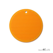 실리콘 냄비받침 원형 1P (오렌지)